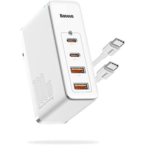 Baseus Cargador USB C estación de carga GaN II de 4_1