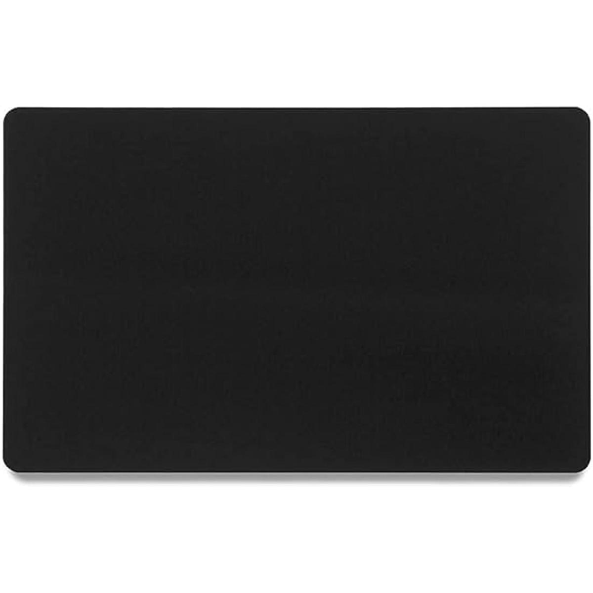 Bastex Paquete de 60 tarjetas de metal negro en blanco