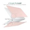 Batianda Funda para MacBook Air 13 2021 2020 A2337 M1 Chip_4