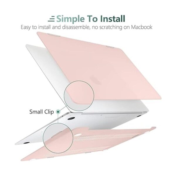 Batianda Funda para MacBook Air 13 2021 2020 A2337 M1 Chip_4