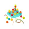 Battat Tablero de clavijas para niños pequeños Juego de_6