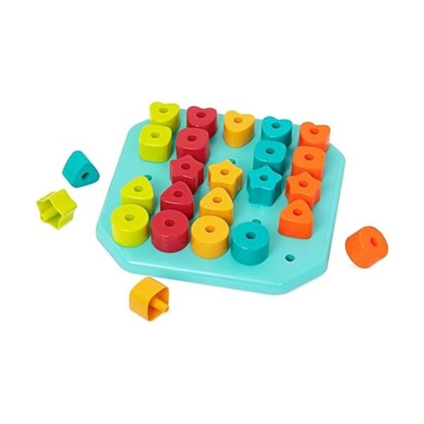 Battat Tablero de clavijas para niños pequeños Juego de_2