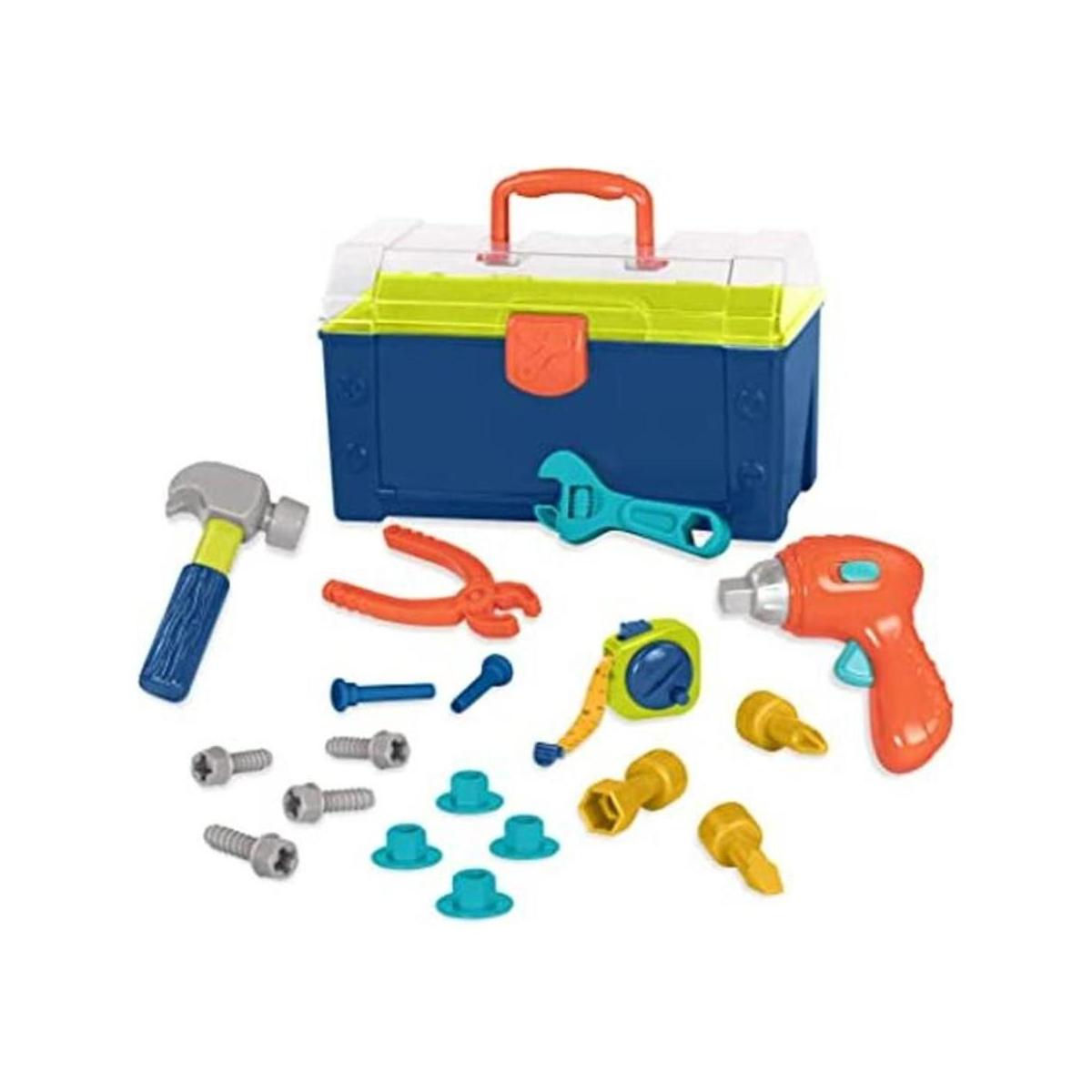 Battat Caja de herramientas Battat Busy Builder Juego de