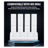 Battery Charger Set for Wii Wiiu Remote Controller 4Pack_2