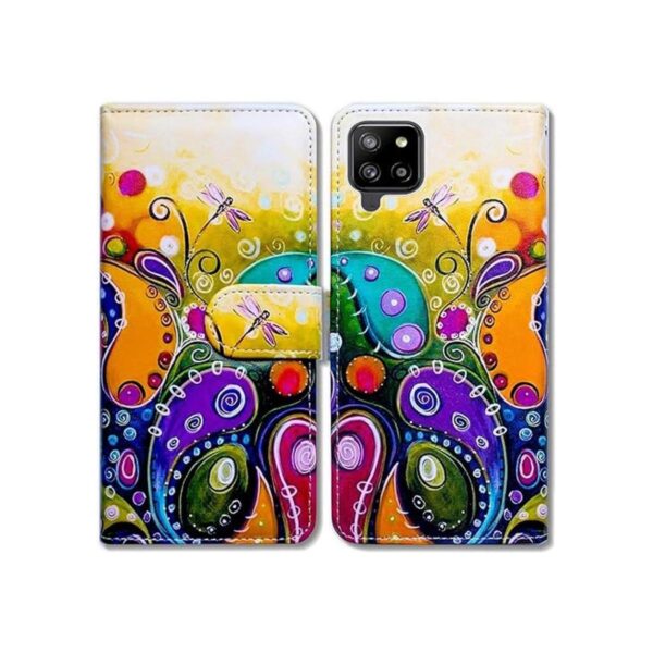Bcov Funda para Galaxy A42 5G funda de cuero con tapa de_1