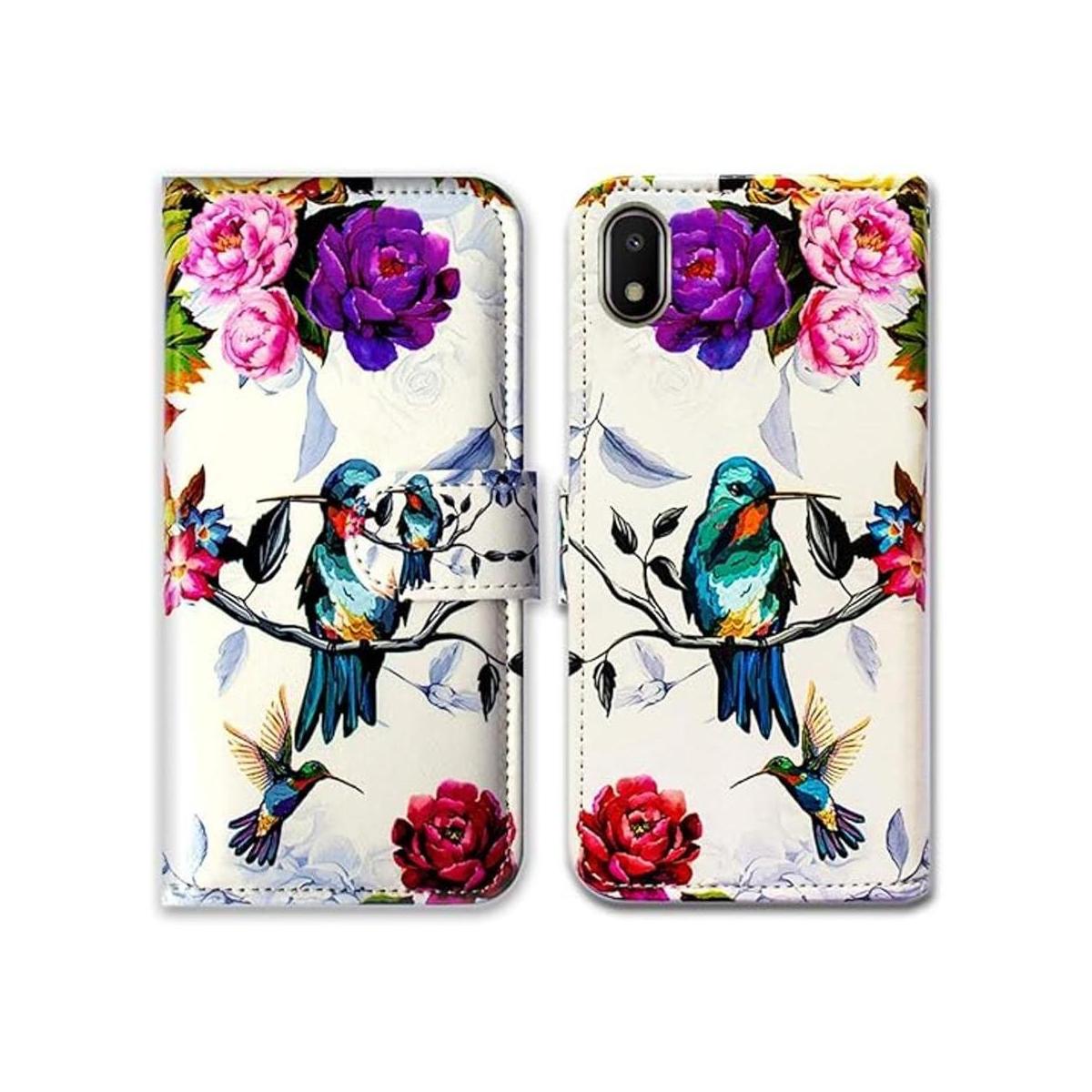 Bcov Funda tipo cartera para Galaxy A10e funda de cuero