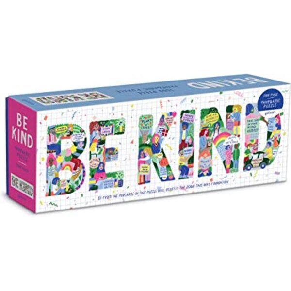 Be Kind Puzzle panorámico de 1000 piezas_1