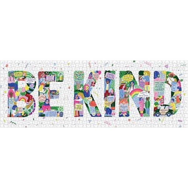 Be Kind Puzzle panorámico de 1000 piezas_2