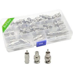 BeElion Paquete de 32 conectores de cable coaxial RCA y_1