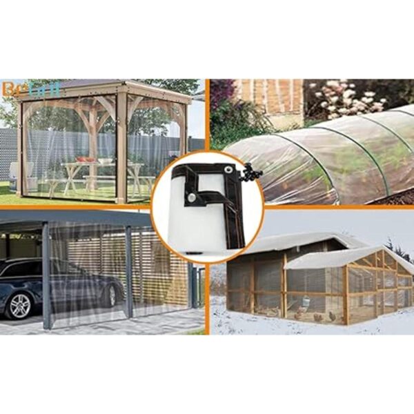 BeGrit Lona transparente resistente impermeable con_5