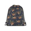 Beabes Lindo Alpaca Llama Bolsas de Cordón Mochila_1