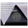 Beabes Delantal de cocina para hombre color negro y blanco_5