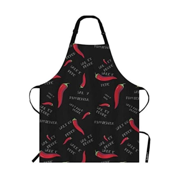 Beabes Delantal de cocina con chile rojo picante con_1