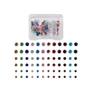Beadthoven 120 mini cabujones de diamantes de imitación