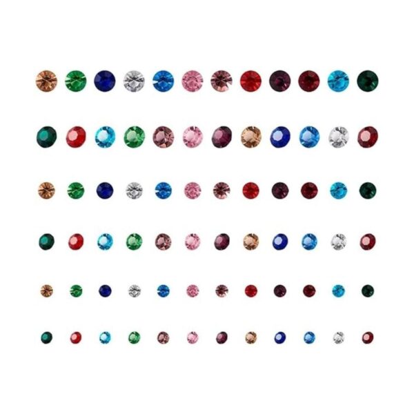 Beadthoven 120 mini cabujones de diamantes de imitación