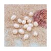 Beadthoven 100 cuentas ovaladas naturales de agua dulce_5