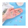 Beadthoven 100 colgantes de cristal transparente de 0.748