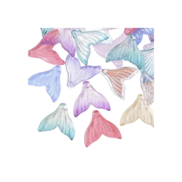 Beadthoven 100 colgantes de cristal transparente de 0.748