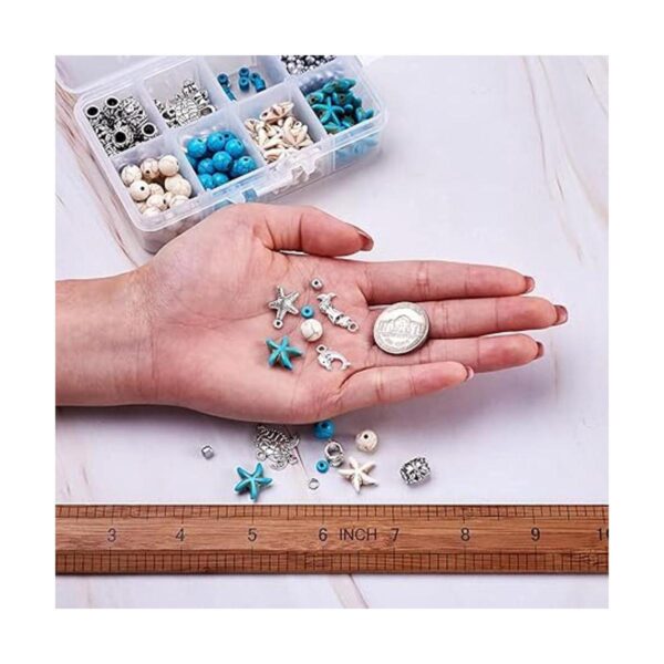 Beadthoven Juego de joyas de 160 unidades con temática de