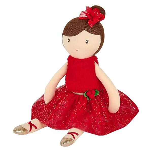 Bearington Evie Muñeca bailarina de Navidad de felpa_2