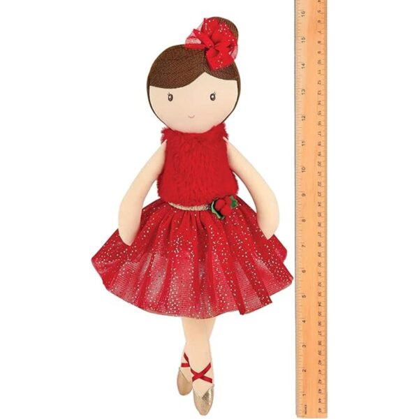 Bearington Evie Muñeca bailarina de Navidad de felpa_5