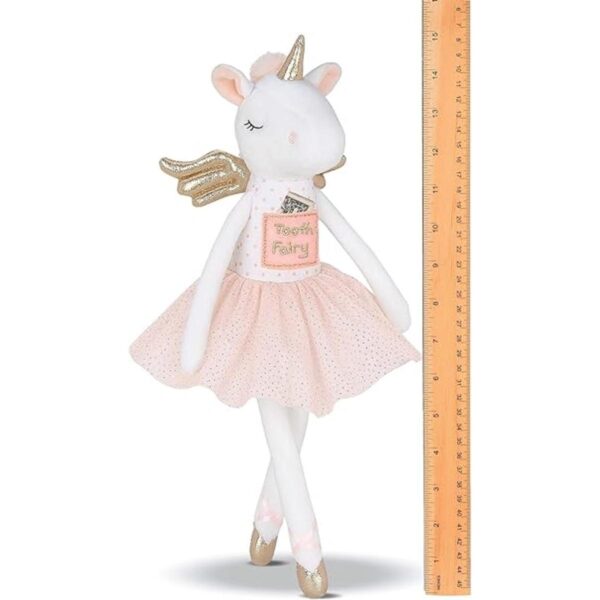Bearington Twinkles Muñeca de hada de unicornio de felpa_5