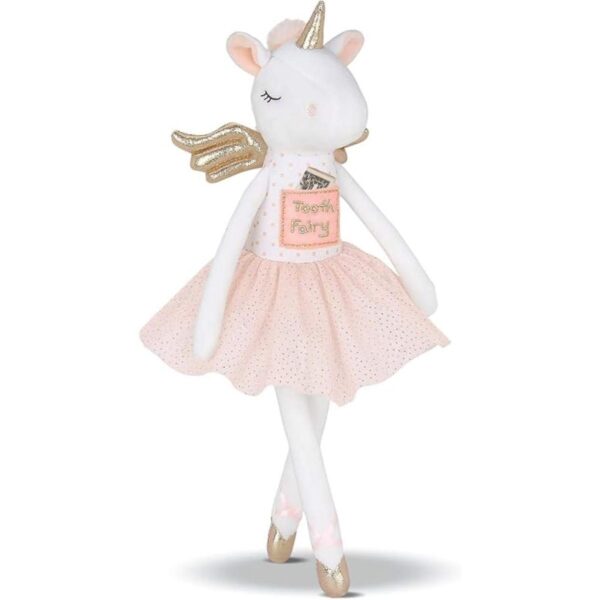 Bearington Twinkles Muñeca de hada de unicornio de felpa_1