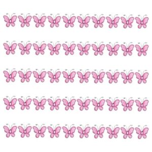 Beaupretty 50 mariposas para manualidades con purpurina
