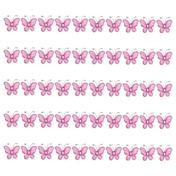 Beaupretty 50 mariposas para manualidades con purpurina