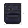 Beautyflier Bolsa organizadora de nailon de 4 bolsillos_2