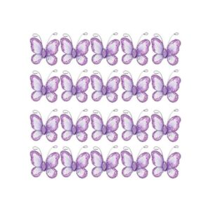 Beaupretty 50 mariposas manualidades malla transparente_1