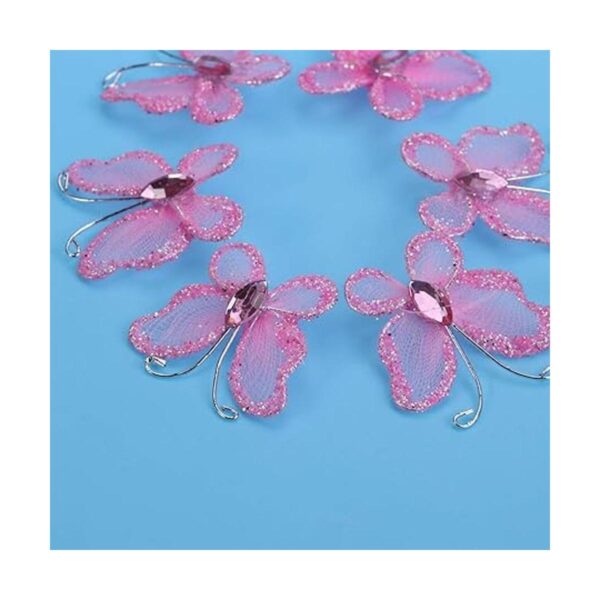Beaupretty 50 mariposas para manualidades con purpurina