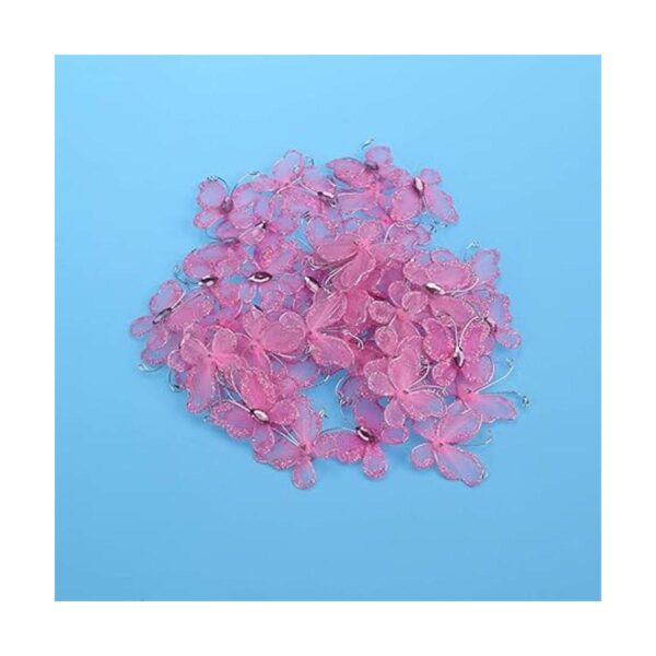 Beaupretty 50 mariposas para manualidades con purpurina