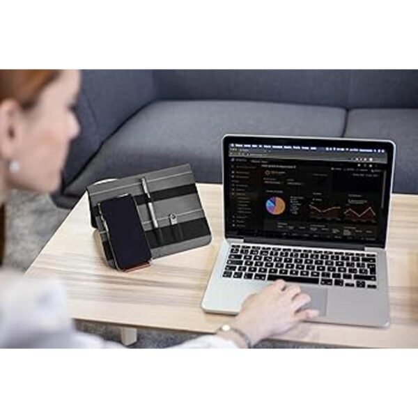 Beblau Organizador de tecnología portátil plegable que se_2