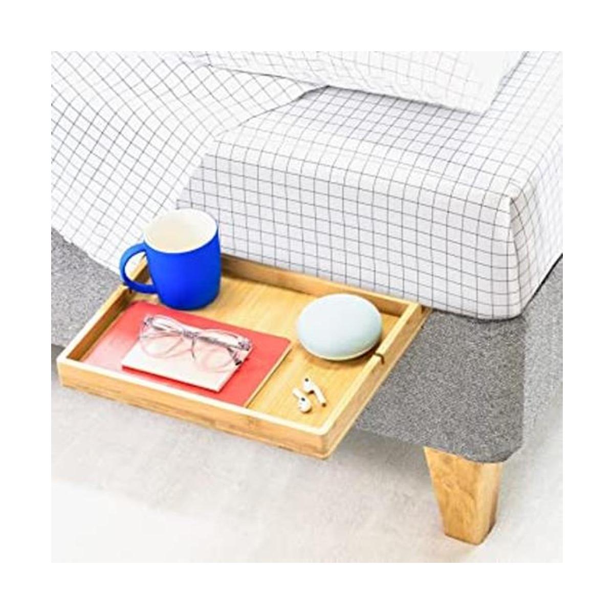 BedShelfie Estante de noche deslizante para cama