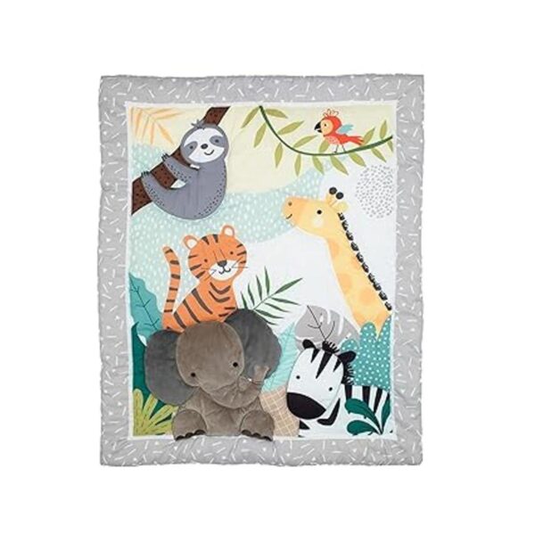 Bedtime Originals Mighty Jungle Juego de ropa de cama de_3