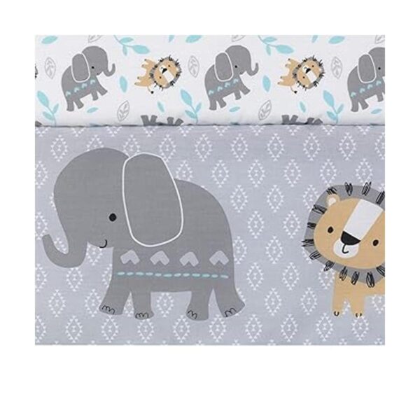 Bedtime Originals Jungle Fun Juego de ropa de cama de 3_5
