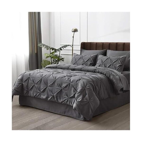 Bedsure Juegos de edredón de 8 piezas tamaño matrimonial_2