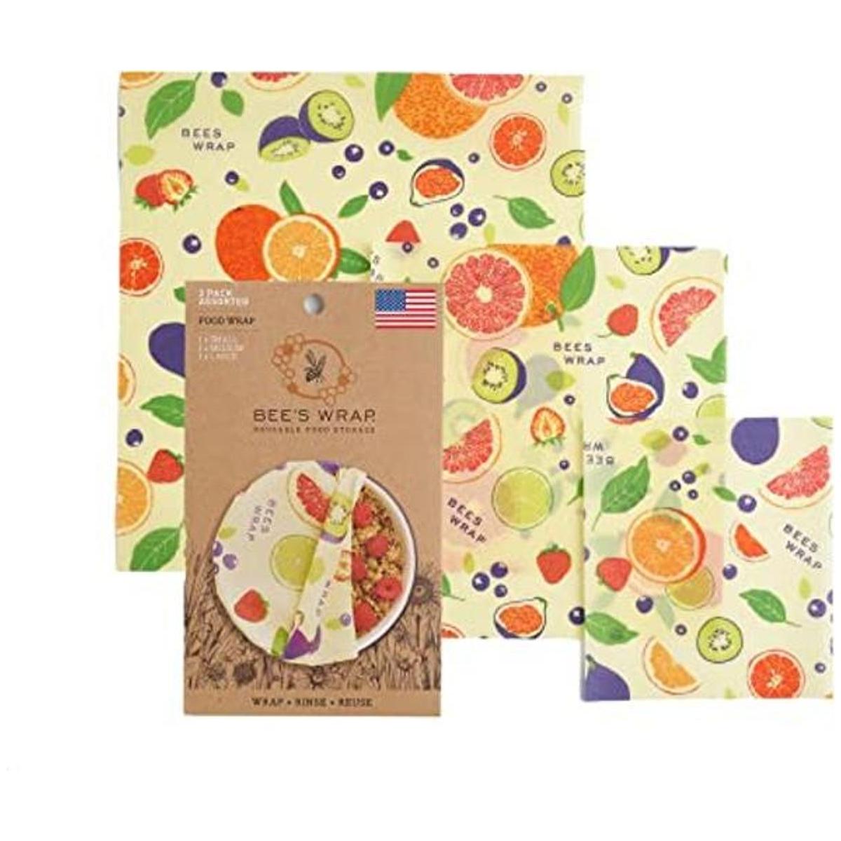 Bees Wrap Paquete surtido de 3 unidades fabricado en