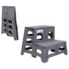 Bee Neat Escalera plegable pequeña de 2 pasos para_1