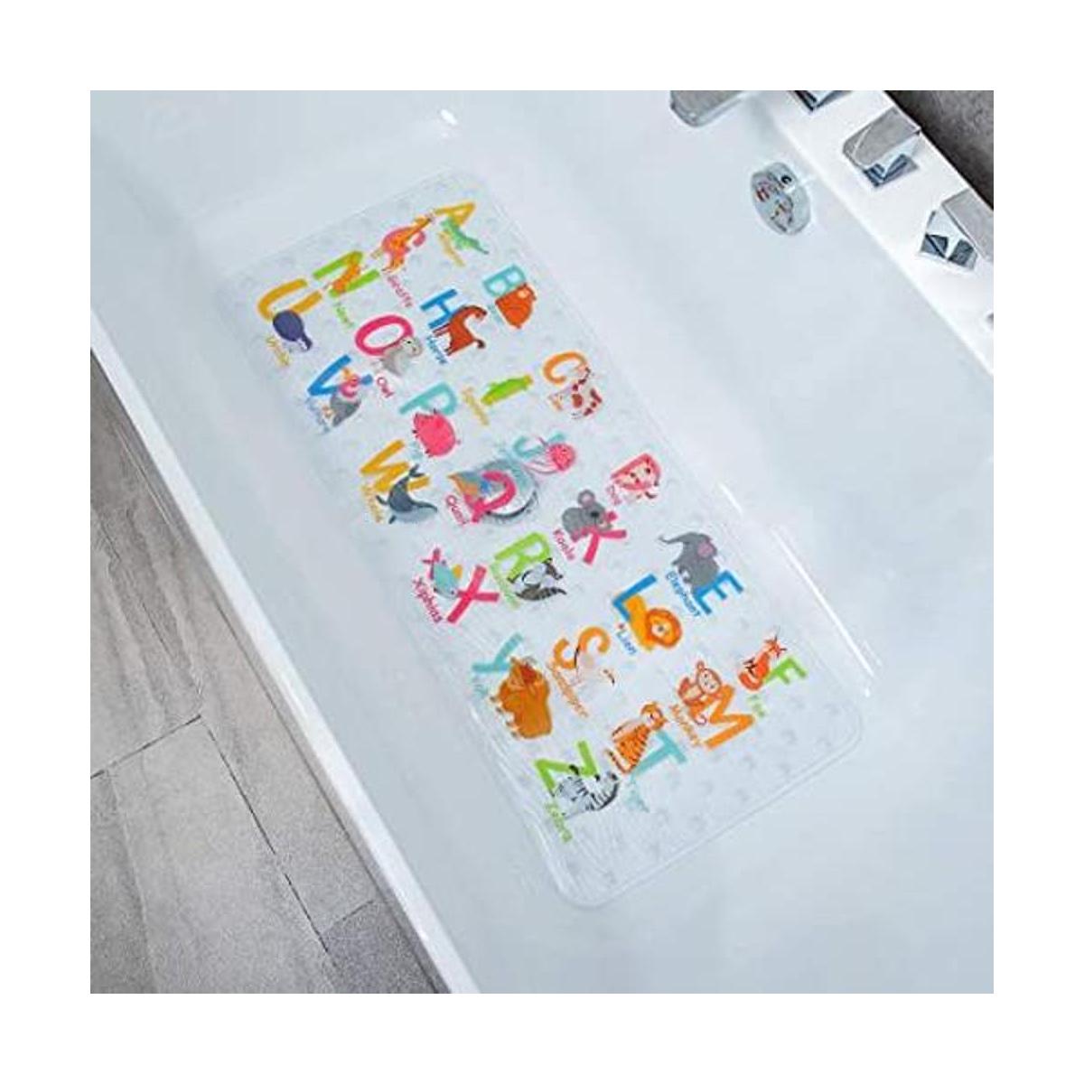 BeeHomee Tapete de bañera antideslizante de dibujos