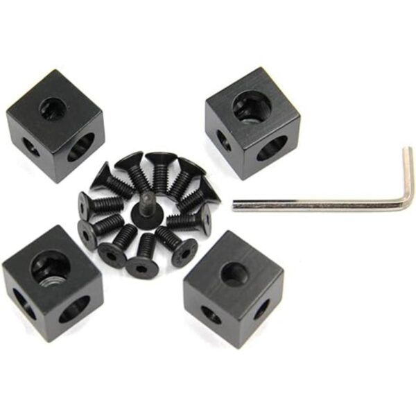Befenybay Cubo de soporte de esquina 0.787 x 0.787 x