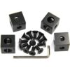 Befenybay Cubo de soporte de esquina 0.787 x 0.787 x