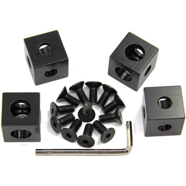 Befenybay Cubo de soporte de esquina 0.787 x 0.787 x