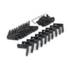 Befenybay 20 unids ranura en T negra en forma de L 90