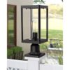 Beionxii Farol de poste para exteriores Juego de 2_2