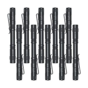 Beieverluck Paquete de 10 mini linterna LED pequeña de_1