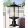 Beionxii Luces de poste para exteriores Paquete de 2_3