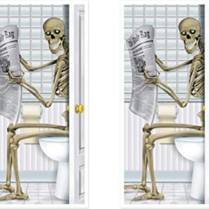 Beistle Divertidas fundas para puerta de baño de