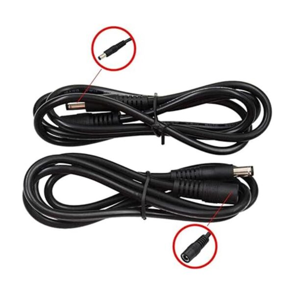 Beker 2 piezas hembra a macho de 5525 in enchufe DC_4